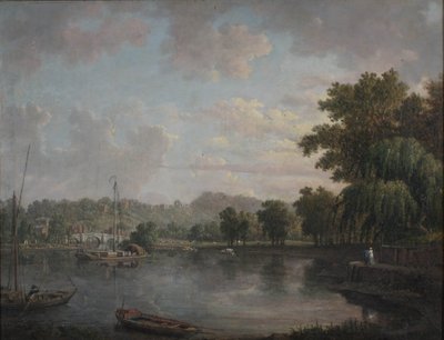 The Thames at Richmond, Surrey by William Marlow